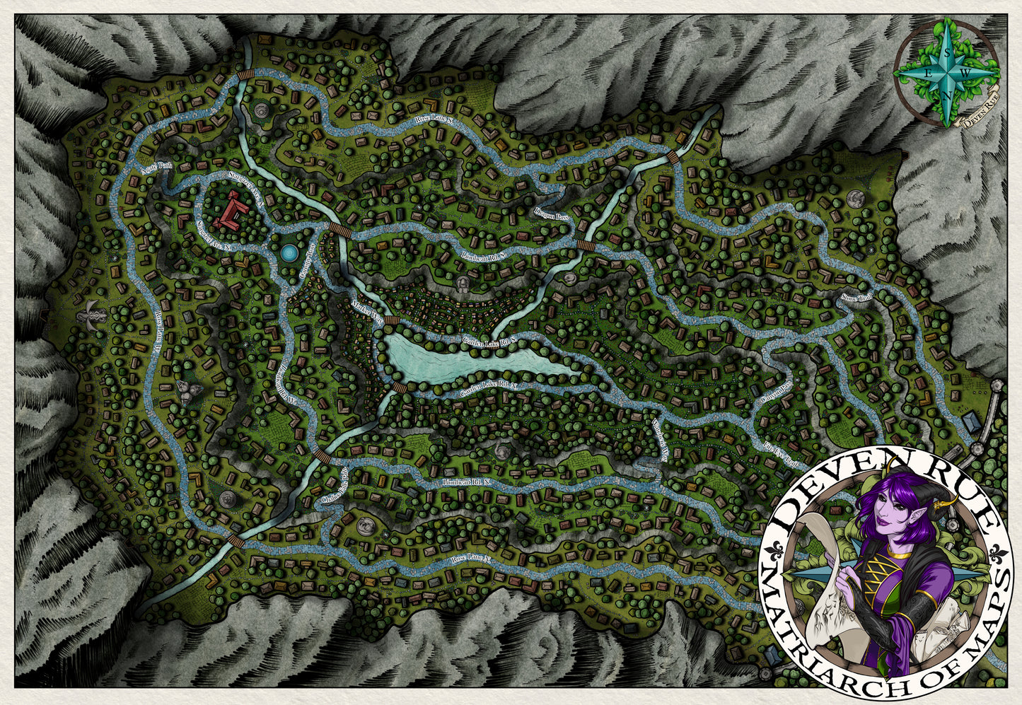 Liora Town VTT Map