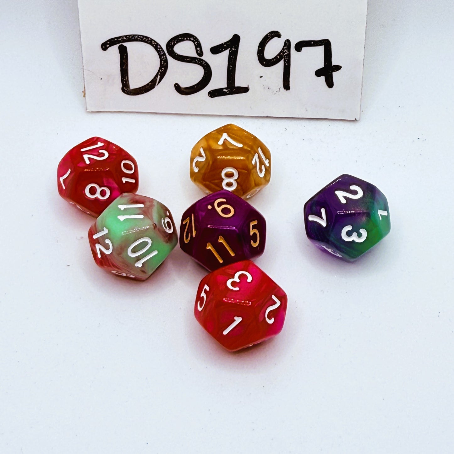 Dice Set - DS197 Misc D12
