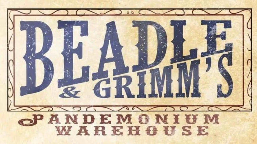 Beadle & Grimm Logo for Beadle & Grimm's Pandemonium Warehouse