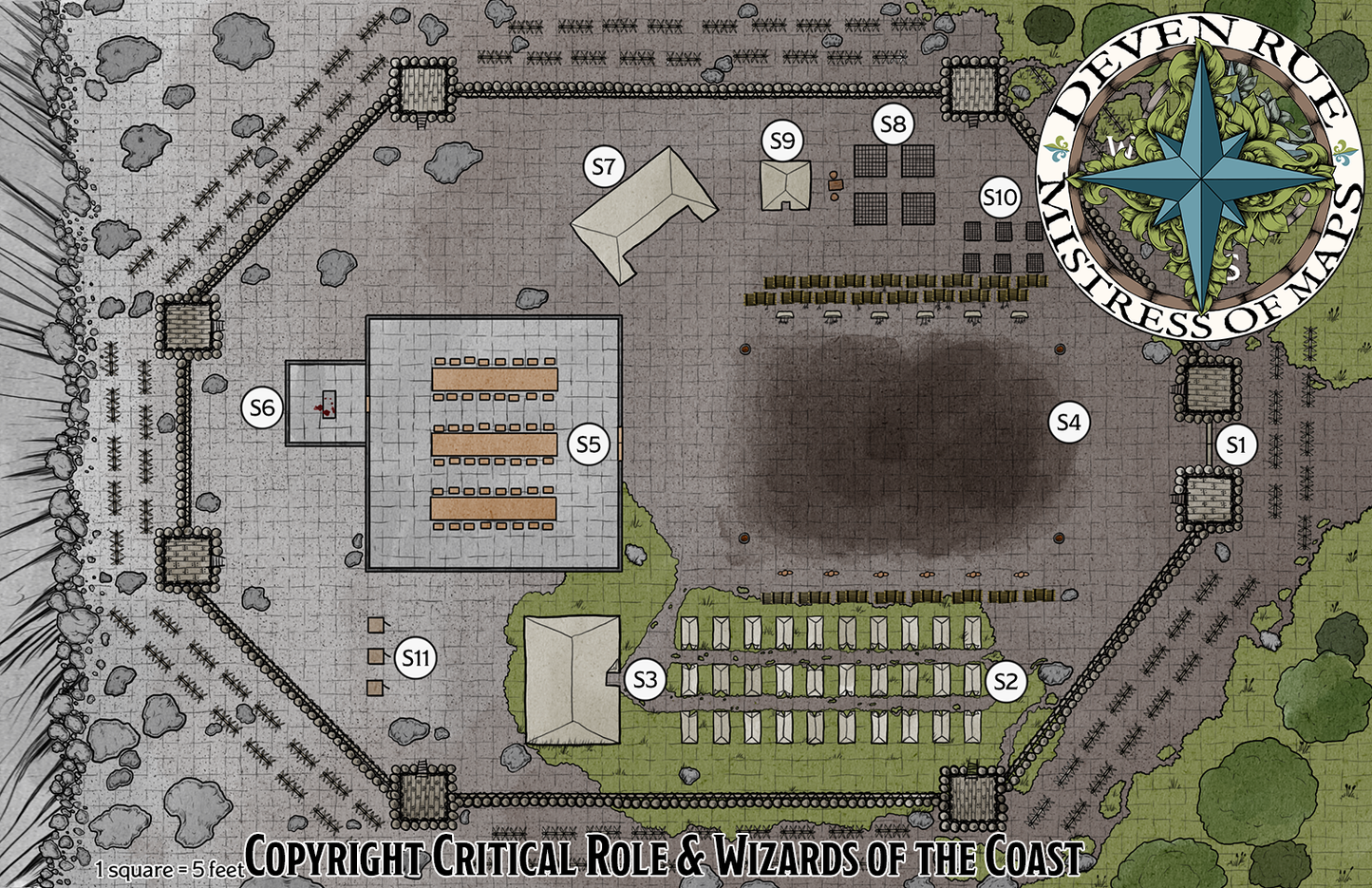 Explorer's Guide to Wildemount Map Pack