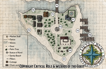 Explorer's Guide to Wildemount Map Pack