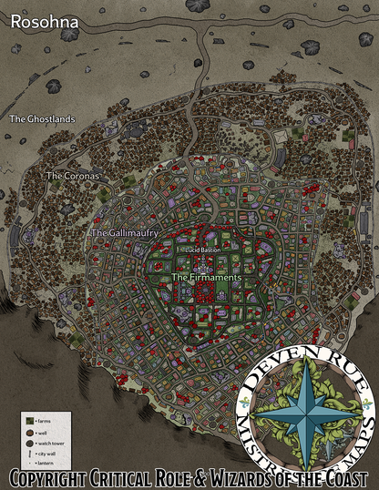 Explorer's Guide to Wildemount Map Pack