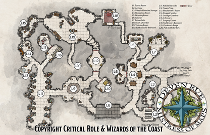 Explorer's Guide to Wildemount Map Pack