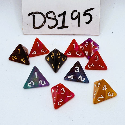 Dice Set - DS195 Misc D4s