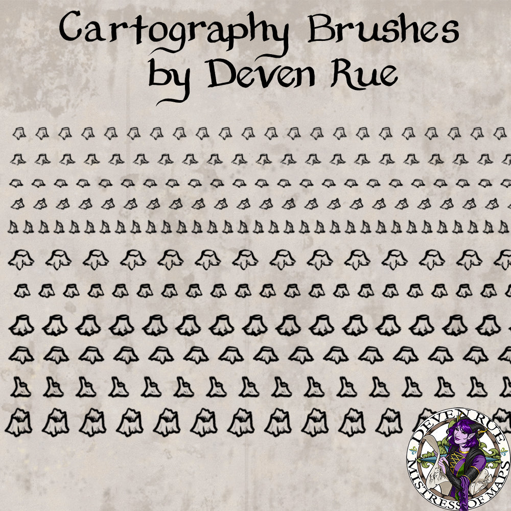 World & Regional Cartography Ultimate Brush Pack