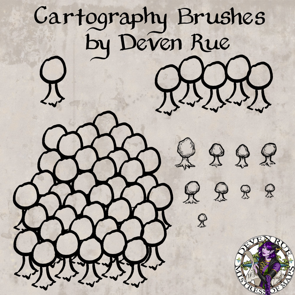 World & Regional Cartography Ultimate Brush Pack