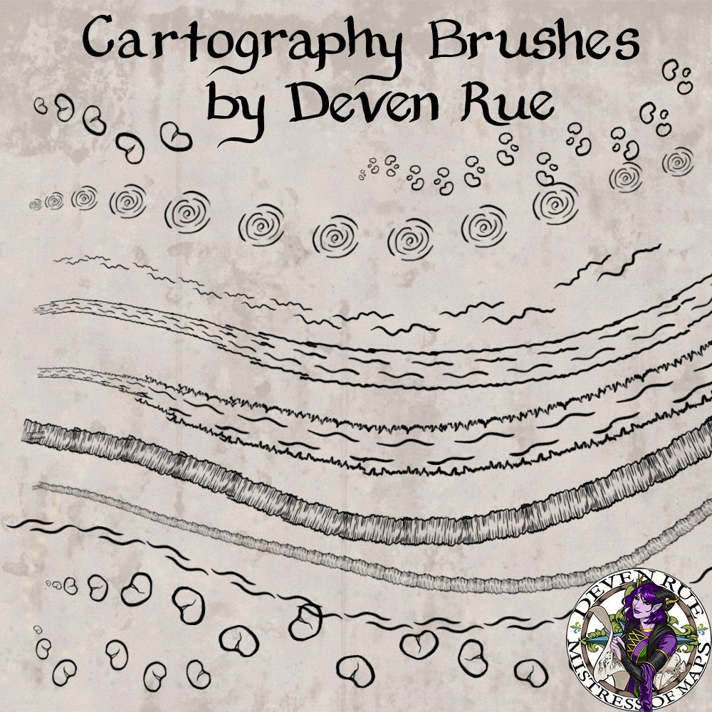 World & Regional Cartography Ultimate Brush Pack