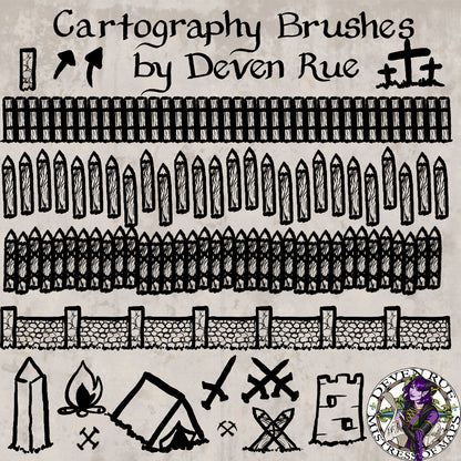 World & Regional Cartography Ultimate Brush Pack