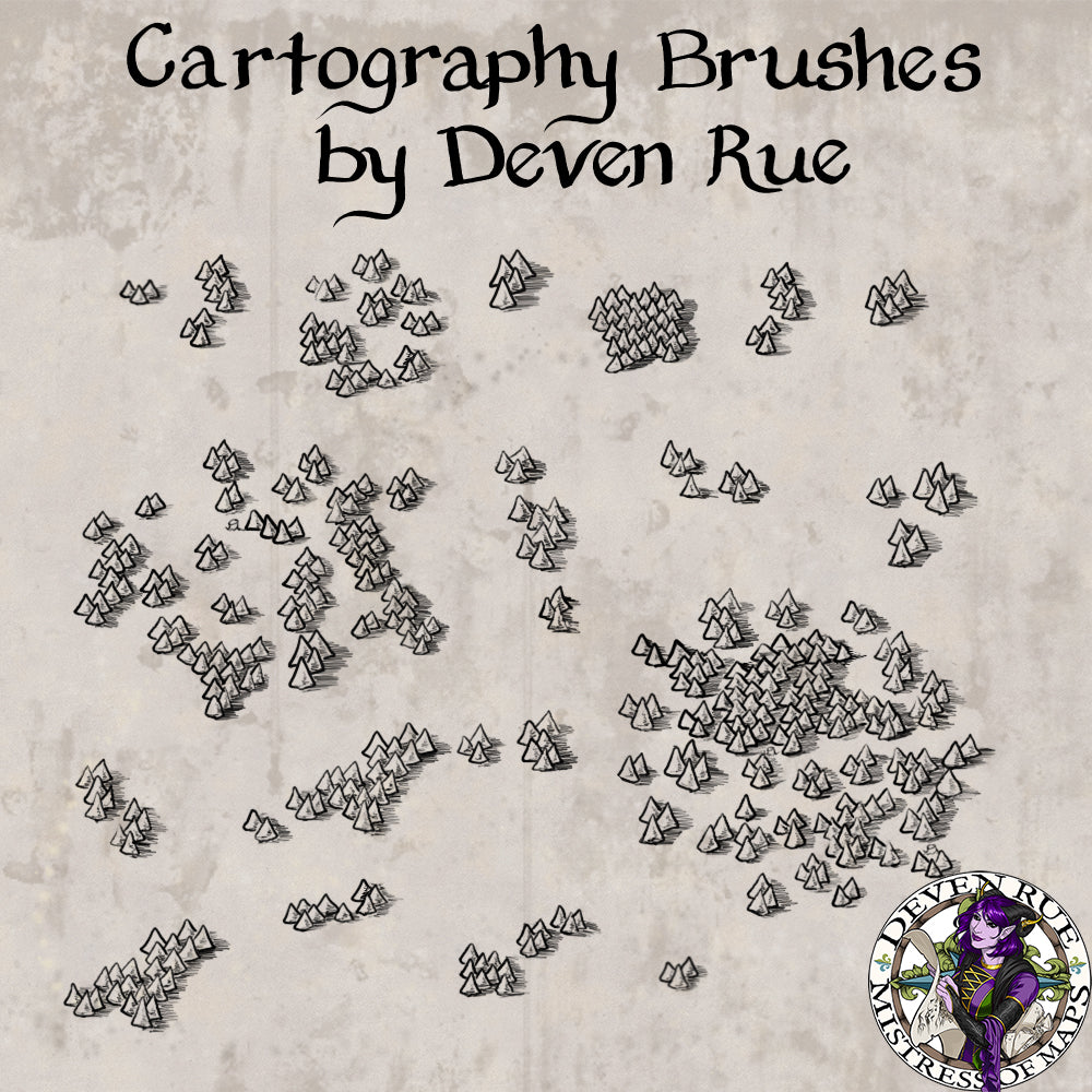 World & Regional Cartography Ultimate Brush Pack