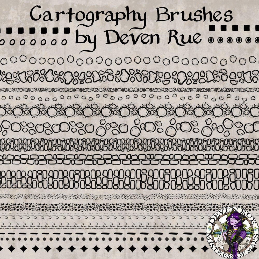 World & Regional Cartography Ultimate Brush Pack