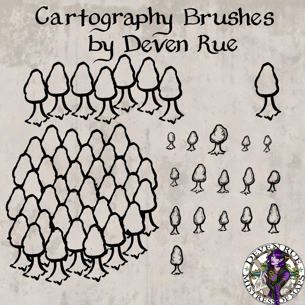 World & Regional Cartography Ultimate Brush Pack