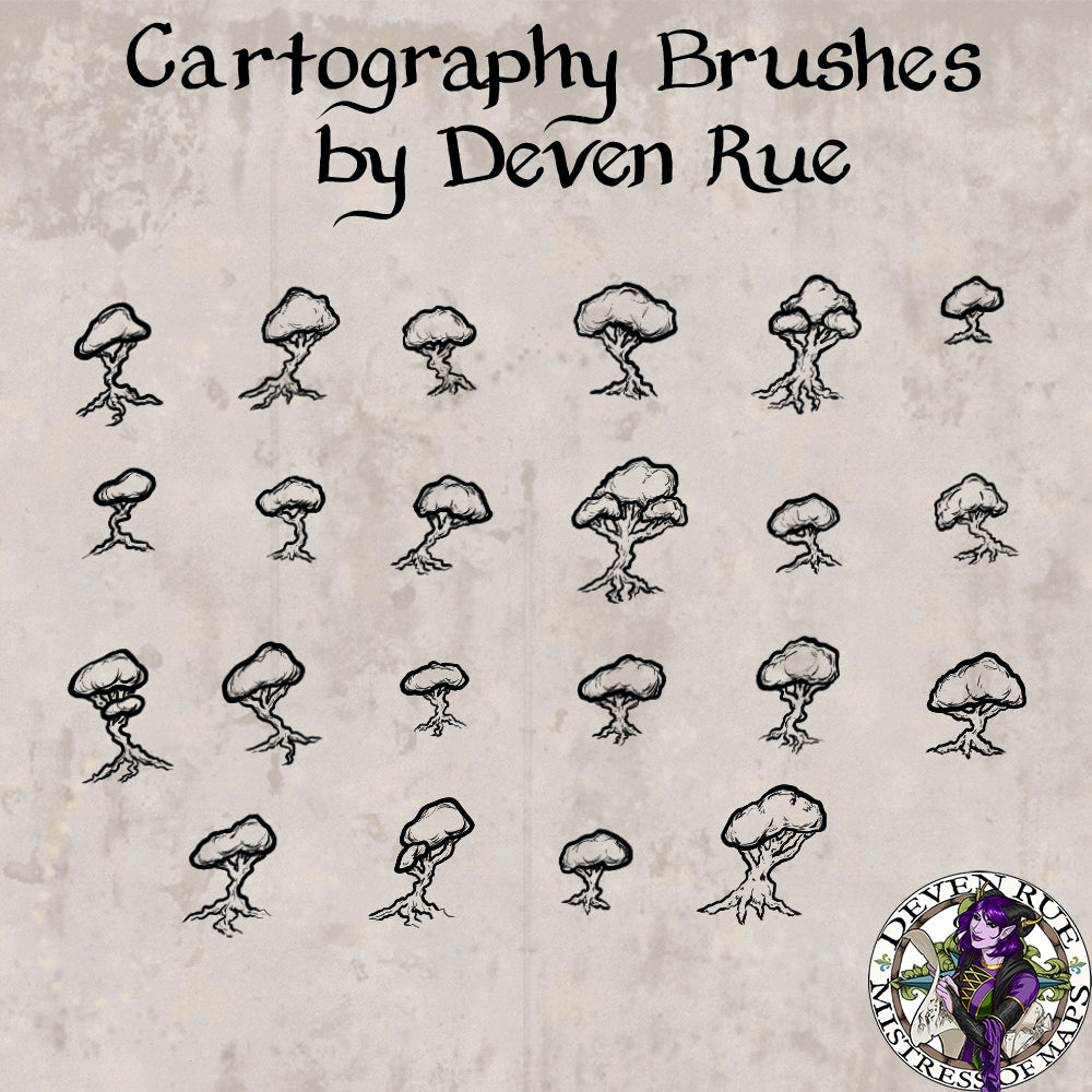 World & Regional Cartography Ultimate Brush Pack