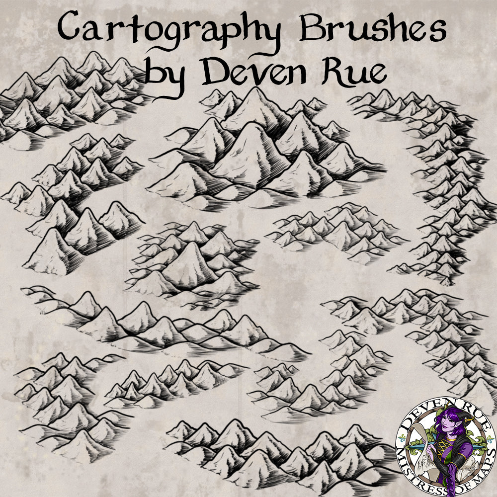 World & Regional Cartography Ultimate Brush Pack