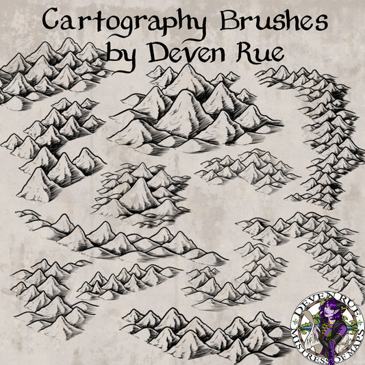 World & Regional Cartography Ultimate Brush Pack