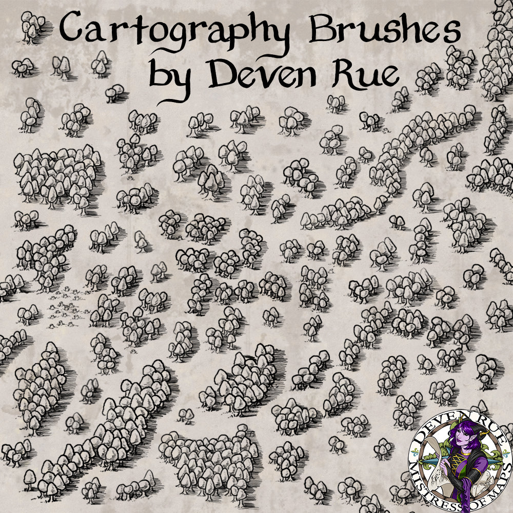 World & Regional Cartography Ultimate Brush Pack