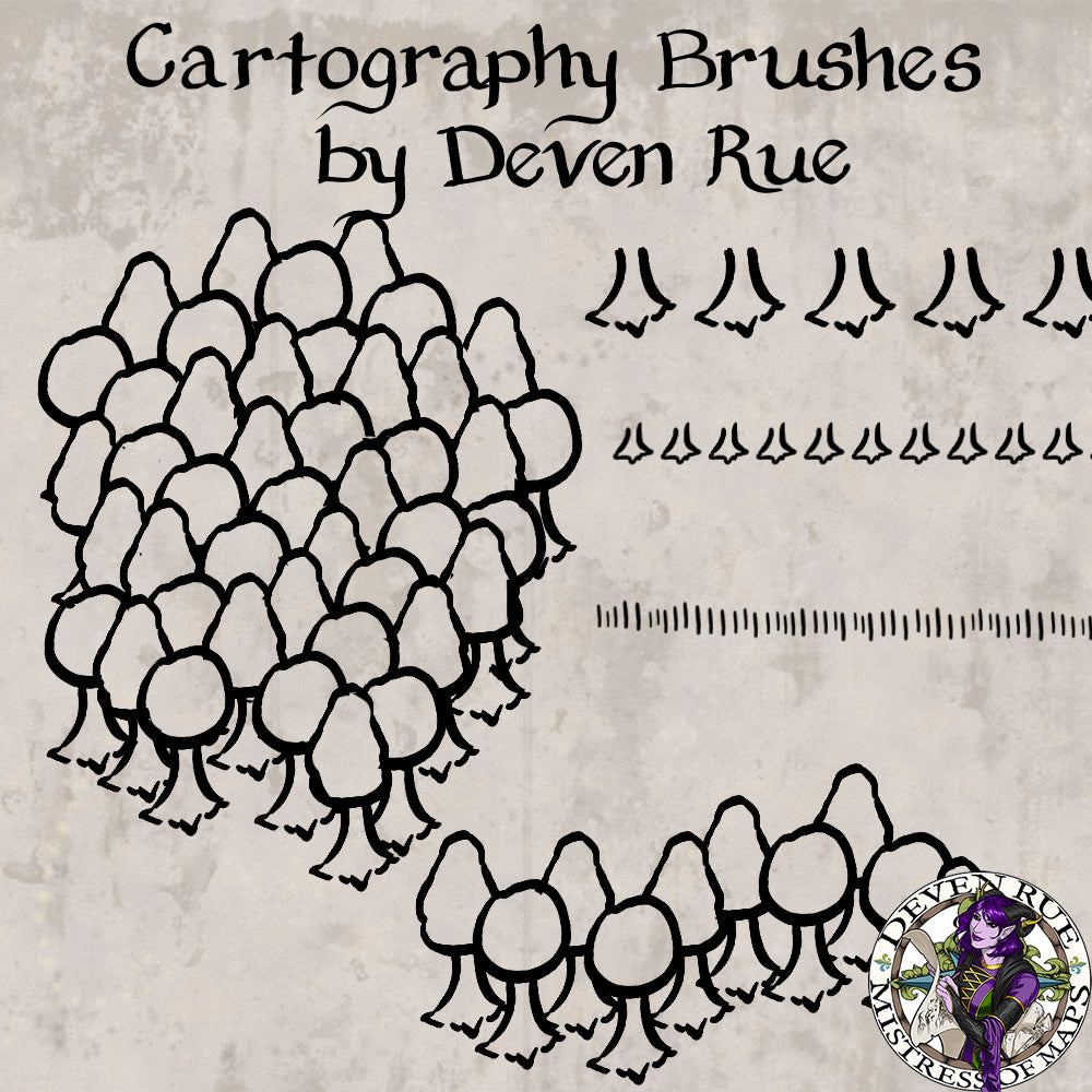 World & Regional Cartography Ultimate Brush Pack