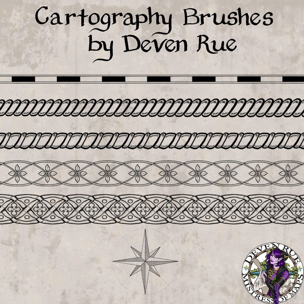 World & Regional Cartography Ultimate Brush Pack
