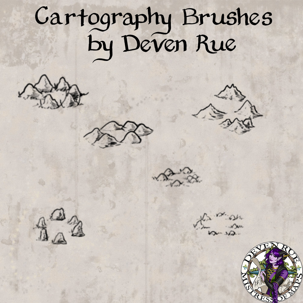 World & Regional Cartography Ultimate Brush Pack