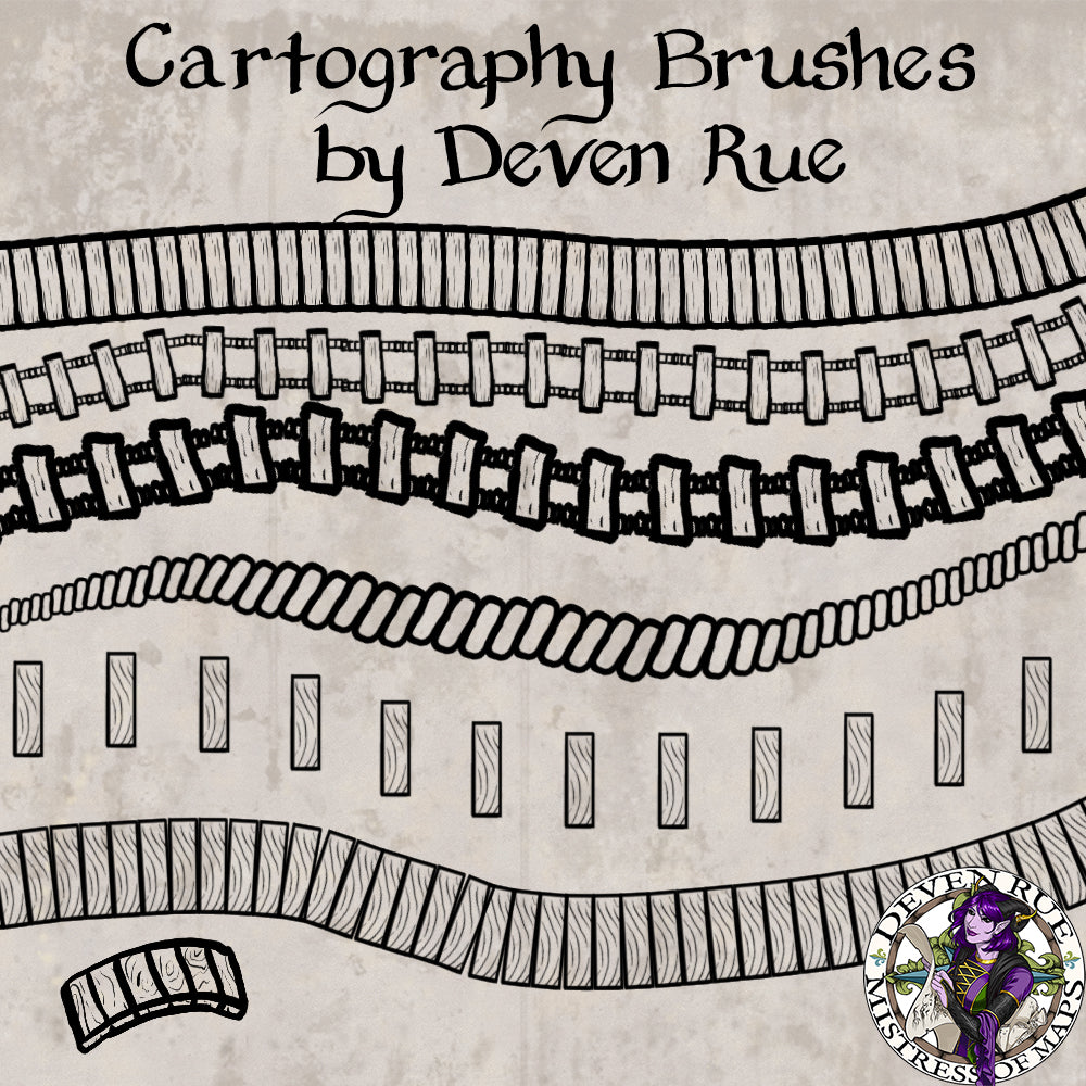 World & Regional Cartography Ultimate Brush Pack