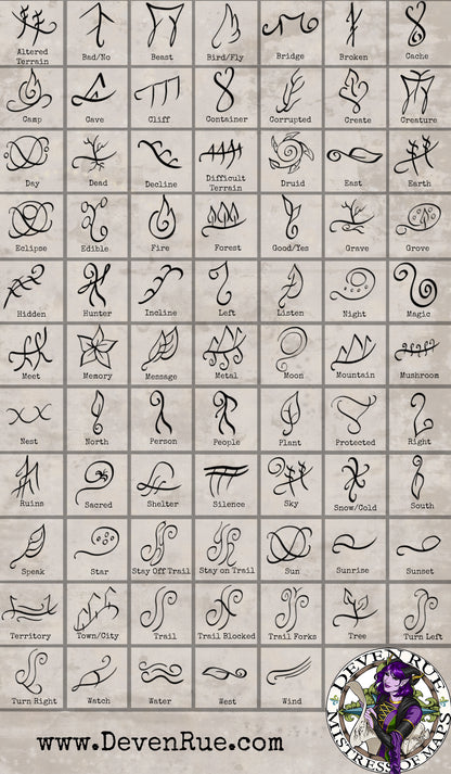 Druid Glyphs Brush Pack