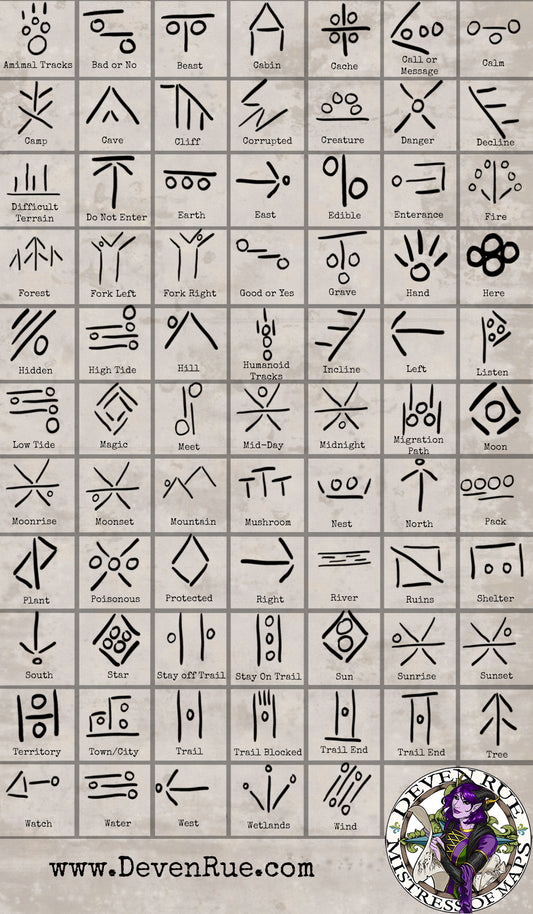 Ranger Glyphs Brush Pack